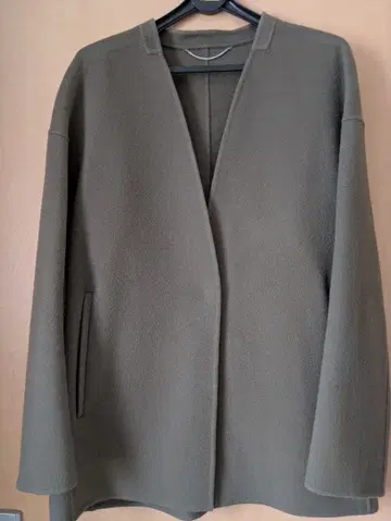 ESSEN LAUTREAMONT 노카라 자켓 38 올리브 그린