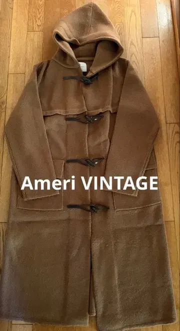 Ameri VINTAGE 니트 더플 코트