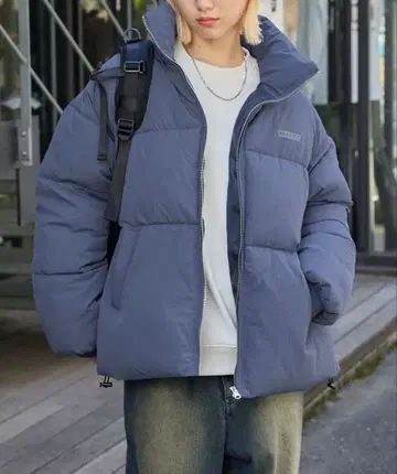 [ CODDERR ] 볼륨 하이넥 발수 나일론 패딩 자켓