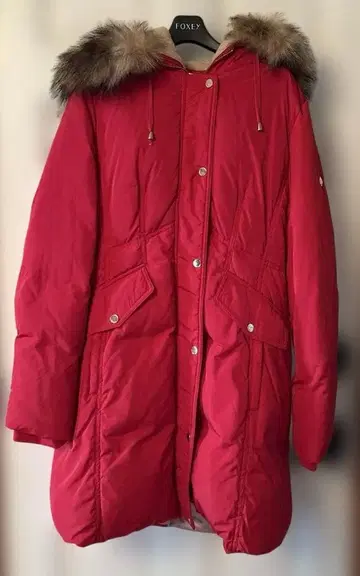 케이트 스페이드 퍼 다운 코트