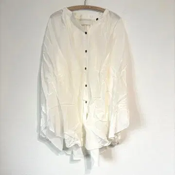 [ 새상품급 ] enrica 블라우스 셔츠 화이트 화이트