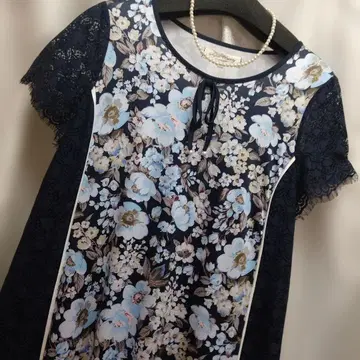 저지 소재 롱 원피스 사이즈 42