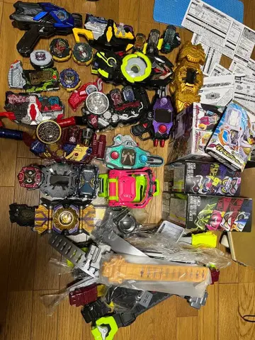 가면라이더 완구 묶음 판매 프리미엄 반다이 상품 포함