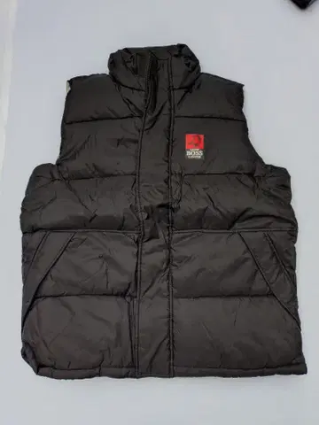 BOSS COFFEE 블랙 다운 베스트