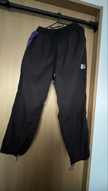 FR2 블랙 트랙 팬츠