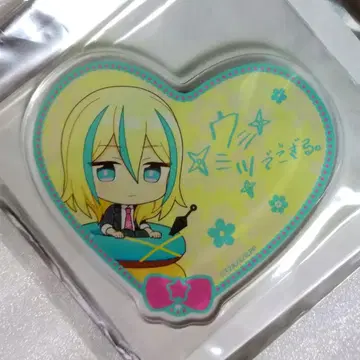 프리파라 우시미츠 아크릴 배지 데코트 애니메이트 카페