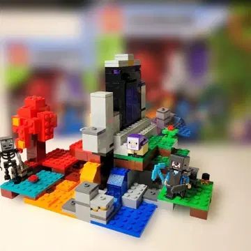 레고 재팬 LEGO 마인크래프트 21172 폐허의 포탈