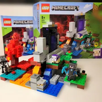 레고 재팬 LEGO 마인크래프트 21172 폐허의 포탈