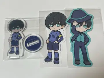 블루 록 다이소 아크릴 스탠드 스티커 린