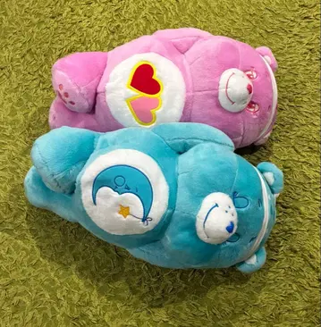 케어베어 쿨쿨 BIG 봉제 인형 2종 세트