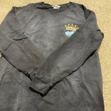 niko and - KAVU 블랙 로고 빈티지 티