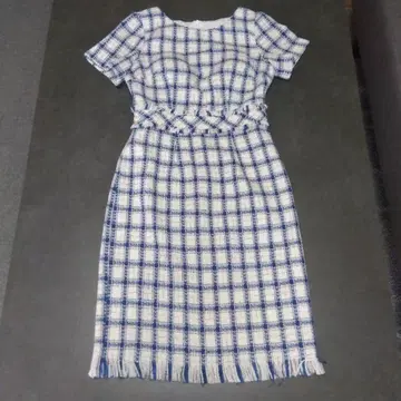 JEWELS 트위드 드레스 S