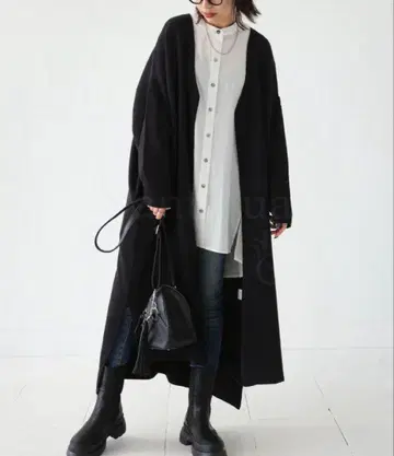 antiqua 니트 가디건 블랙