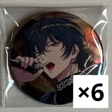파라라이 타츠미야 하루오미 캔뱃지 6점