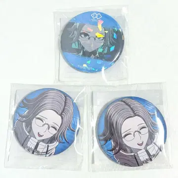 HUNDRED LINE 코토부키야 복권 캔뱃지 아오츠키 에이지 3종