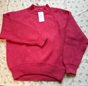 새상품 그린 라벨 릴랙싱 로우 게이지 코튼 하이넥 FREE