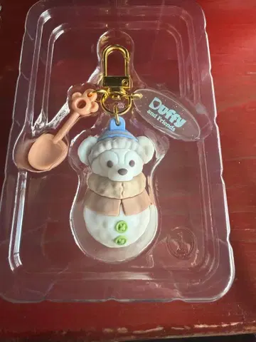 더피 시크릿 오브 스노위 데이 눈사람 키체인