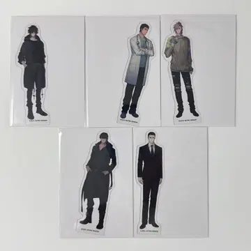 슬로우 데미지 슬로다메 스텔라워스 클리어 카드 전 5종 세트