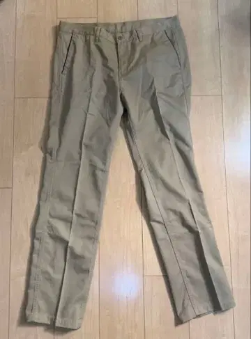 베이지 치노 팬츠 허리 약 40cm