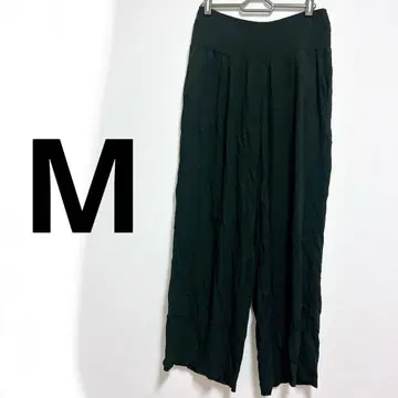 블랙 가우초 팬츠 [ M ] 여성용