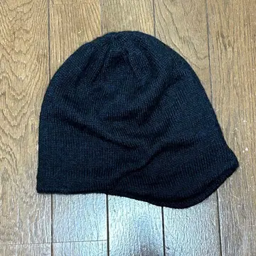 90s Patagonia 울 니트 모자 파랑 블랙