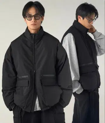 epic 2way 탈부착 600 필파워 기능성 충전솜 발수 블루종 S