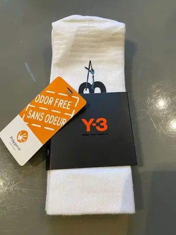 Y-3 TUBE SOCK 화이트/블랙 미사용 새상품