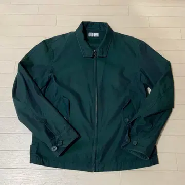 초기 유니클로 U 자켓 블루종 그린 타마무시