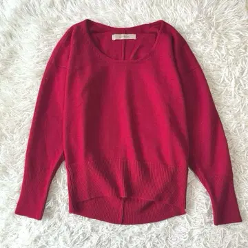 suzuki takayuki 스즈키 타카유키 니트 울 빨간색