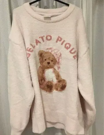 Gelato Pique GOOD NIGHT BEAR 자카드 풀오버