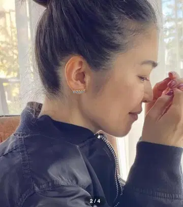 새상품급 츠지 나오코 콜라보 PAS TIERRA 바 귀걸이