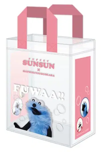 퍼펫 스 클리어백 핑크