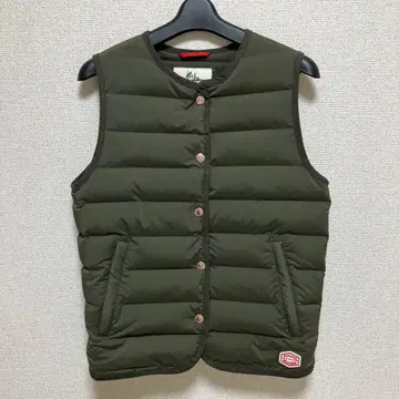 뱅상 에 미레이 다운 베스트 올리브 여성용 S 사이즈 시착만 한 상품