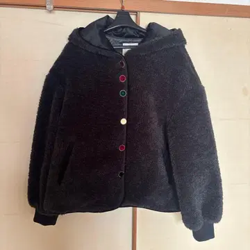 쿠오세 kuose 보아 코트 자켓