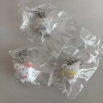 산리오 포근포근 스노우 메지루시 액세서리