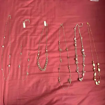 목걸이 세트 6개 특가