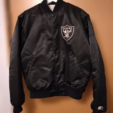 [ USA제 80년대 ] RAIDERS 바시티 자켓 빈티지