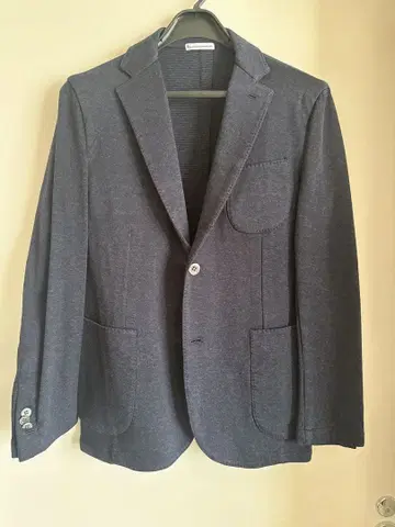 mario muscariello 이탈리아제 테일러드 자켓 다크 블루