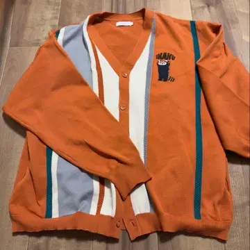 그라니프 이카쿠 메쉬 스트랩 니트 가디건