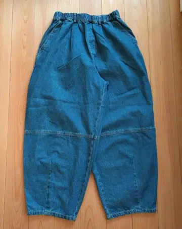 studioclip 새상품 미사용 배럴 데님 팬츠 블루 M