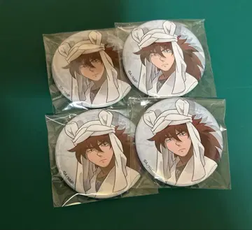 닌타마 란타로 체험전 텐키 캔뱃지 4점