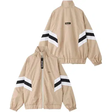[ 새상품 ] MILKFED. [ 라인 지퍼 자켓 ] 베이지