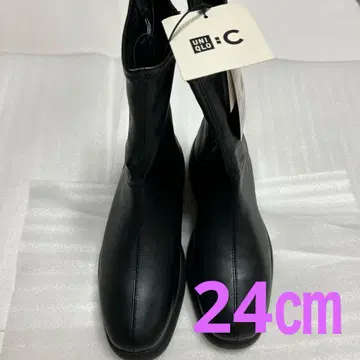 [유니클로] 유니클로C 스트레치 숏부츠 24cm