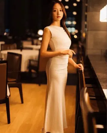 새상품 판매 2점 한정 모리 카스미 착용 롱 원피스