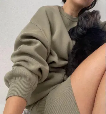 SeaRoomlynn 하이 트위스트 코튼 풀오버