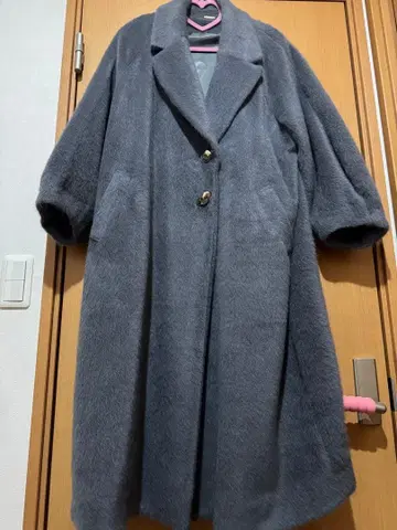 스나이델 샤기 롱 코트