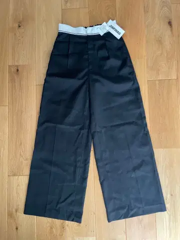 JIMWAG 블랙 와이드 팬츠 F 사이즈