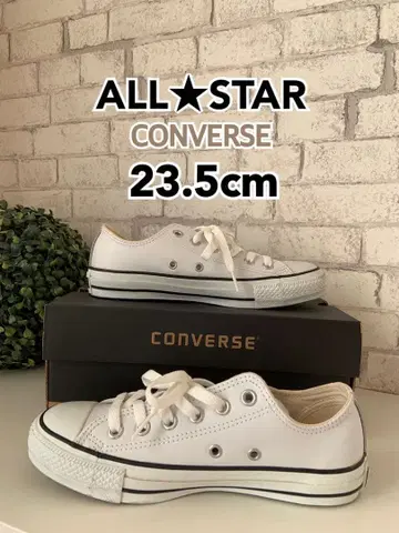 [ 새상품급 ] CONVERSE ALL STAR OX 화이트 23.5cm
