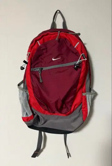 Nike 백팩 빨간색 그레이