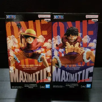 원피스 MAXIMATIC 피규어 SPECIAL 루피 2종 세트